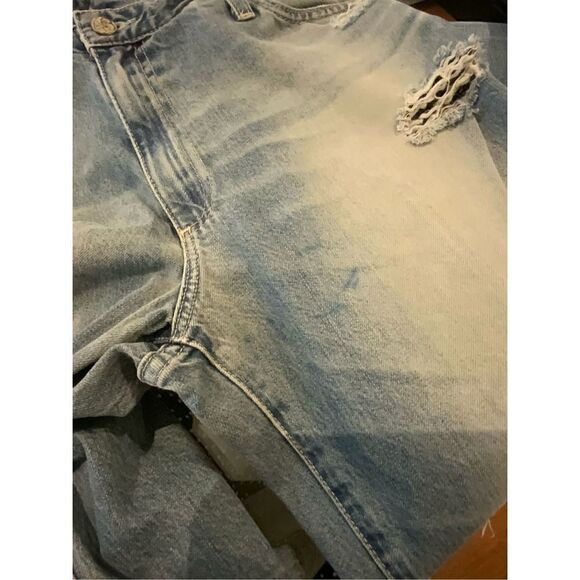 AG Jeans Crossover High Rise Straight Leg Side Zipper 31 - Picture 7 of 7